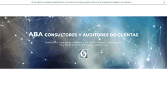Desktop Screenshot of aba-auditores.com