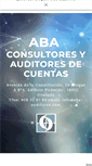 Mobile Screenshot of aba-auditores.com