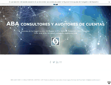 Tablet Screenshot of aba-auditores.com